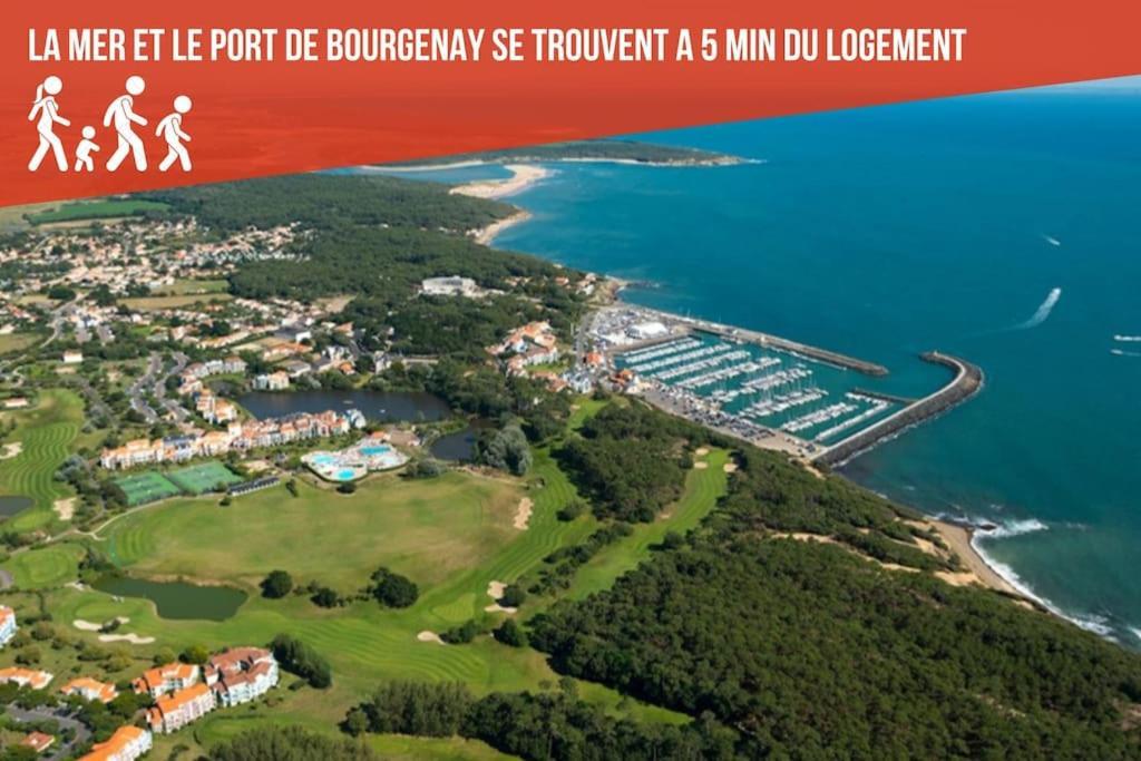 "Le Filet Du Lac" Appartement Atypique, 5 Personnes, Duplex, Vue Lac, Acces Parc Aquatique Gratuit Talmont-Saint-Hilaire Extérieur photo
